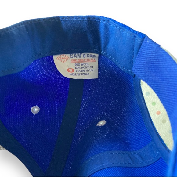 Blue Adult USA Houston Cap Hat - Picture 5 of 5